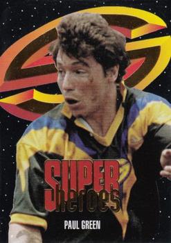 1997 Intrepid Super League Super Heroes #SH2 Paul Green Front